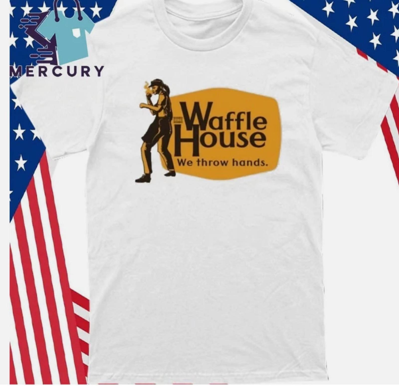 Waffle House We Throw Hands T-Shirt M