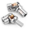TRZX RC Metallantriebswelle 40-260mm Upgrade-Teil für 1:14 Tamiya Sattelzugmaschine RC Crawler Auto (40-45 mm)