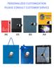 Factory Direct Sale Fingerprint Lock Notepad Loose-leaf Notepad Calculator with Card Slot Notepadleather Notebook  Box and Pen