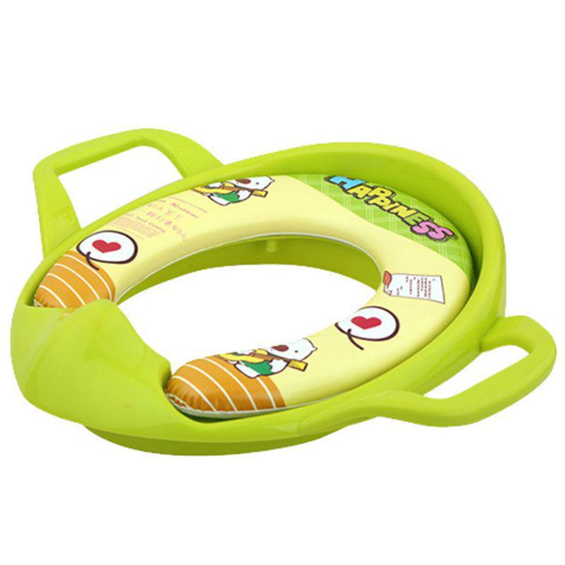 Kids' Soft Toilet Seat for Home Use - Enlarged Comfort for Boys, Girls, Infants, and Toddlers