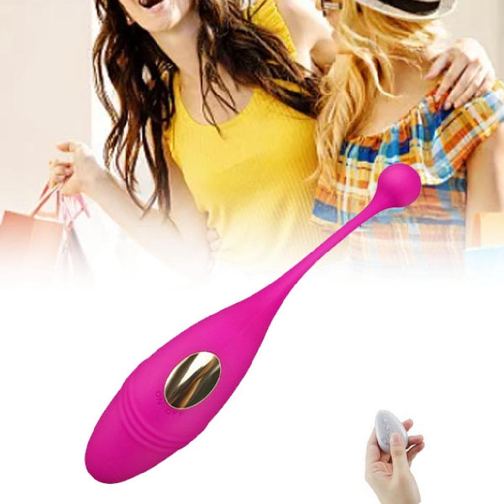 Female Vibrator Toy Waterproof USB 10 Modes Soft Silicone Women Massage Vibrator for Home Pink