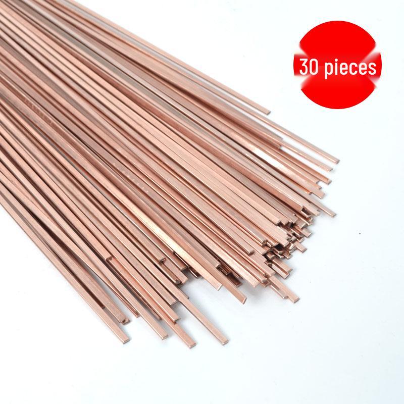 Pręty spawalnicze z miedzi fosforowej i srebra do rur miedzianych w chłodnictwie i klimatyzacji
