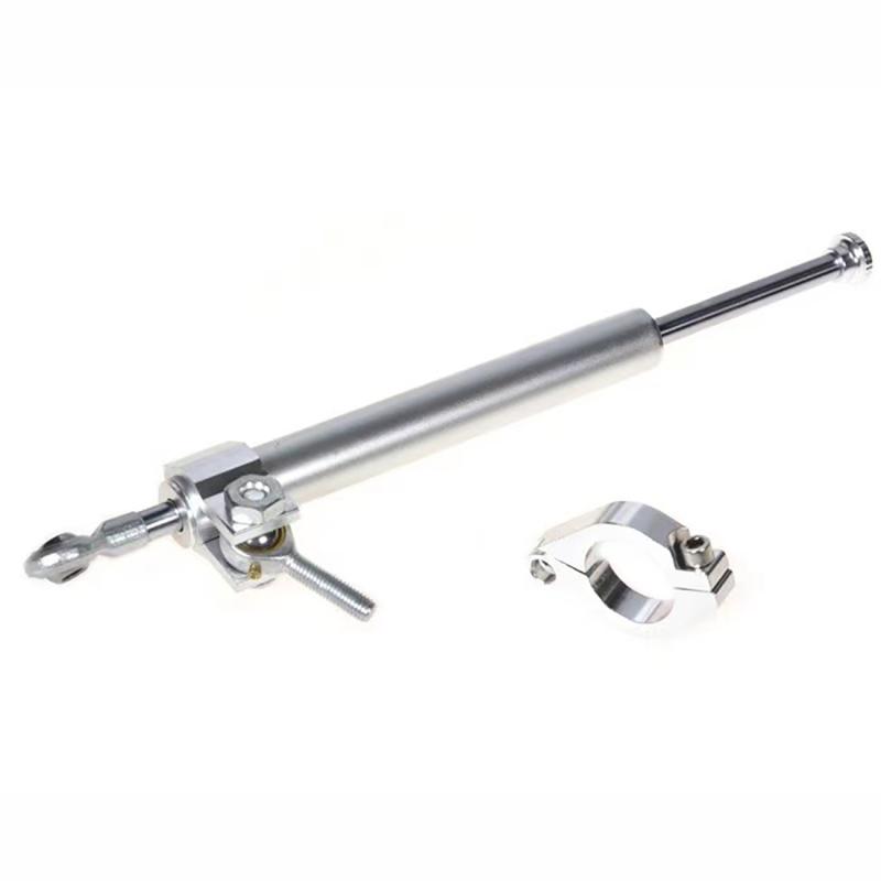 

330x22,5 мм универсальный мотоцикл алюминиевый рулевой демпфер вилка стабилизатор амортизатор безопасность управления серебристо-черный серебряный