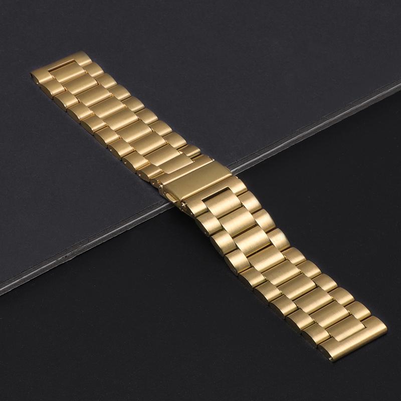 Classic 22mm 20mm 18mm Metal Strap for Samsung Galaxy Watch 46mm/3/Gear S3/Huawei Watch GT 2/3 Pro Stainless Steel band for Amazfit GTR