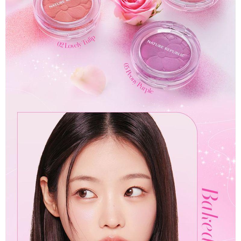NATURE REPUBLIC - Baked Blusher - 5 colors