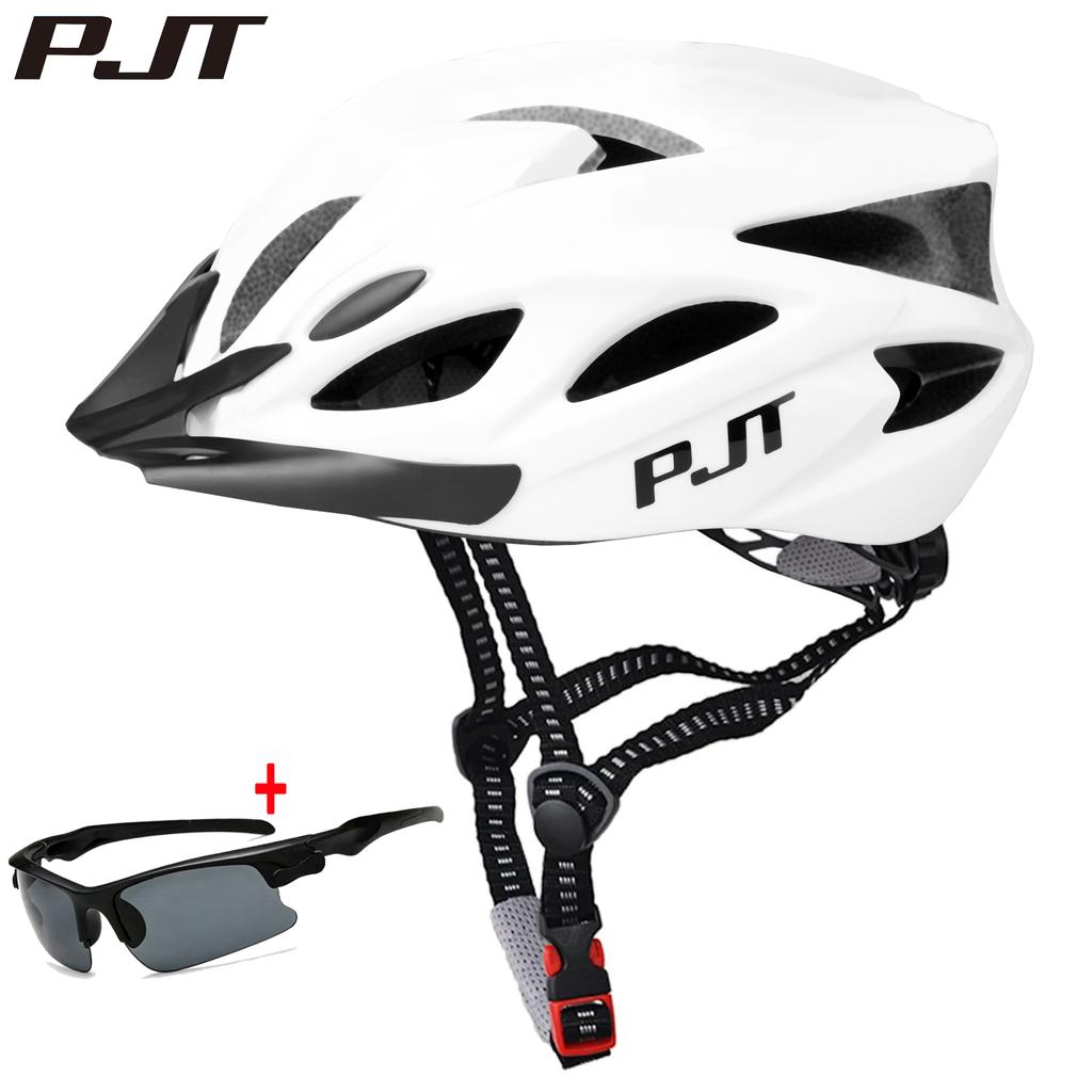 Pmt Cycling Helmet Comfort Lining Lightweight Hollow Riding Safety Cap Head Protection Bicycle Mtb Helmets Sun Visor Bike Helmet
