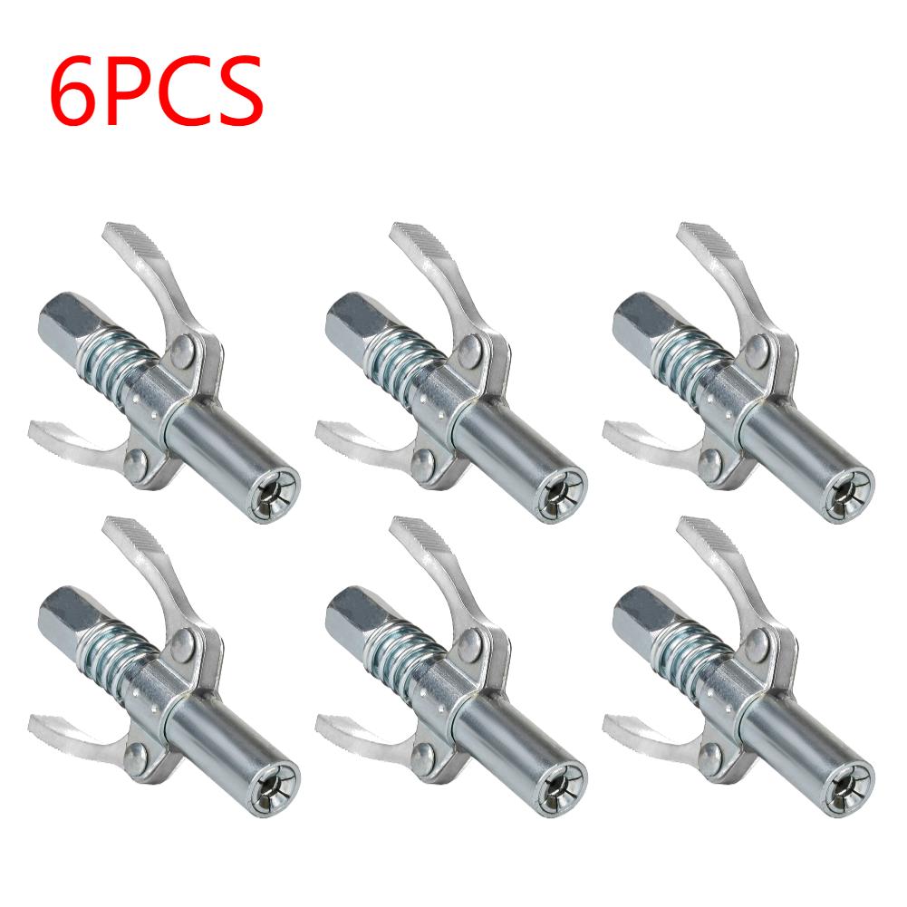 Grease Gun Coupler 10000PSI NPTI/8 Oil Pump Quick Release Grease Tip Tool Car Syringe Lubricant Tip Grease Nozzle Repair Tool