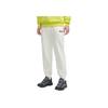 Fila 2023 Autumn New Casual Commuter Warm Cuffed Knitted Sports Pants Men Bottoms Milk-Salt-White F51M349699F-IV