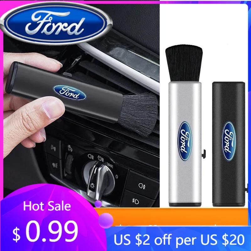 Nuovo adesivo per auto 2026 Ford Nuovo 2025 Auto Calda Uscita Aria Regolabile Spazzola Morbida per Pulizia Per Ford Focus 2 MK2 3 4 MK3 4 ST Mondeo Fe