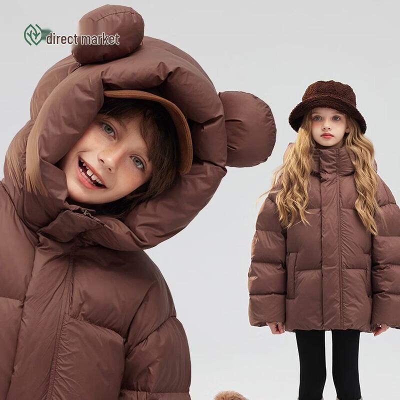 Zhimu Kids  Bear Winter Down Jacket 160