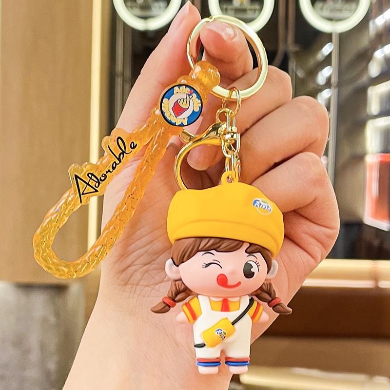 Internet Celebrity Coke Doll Keychain Pendant – Couple Bag Ornaments