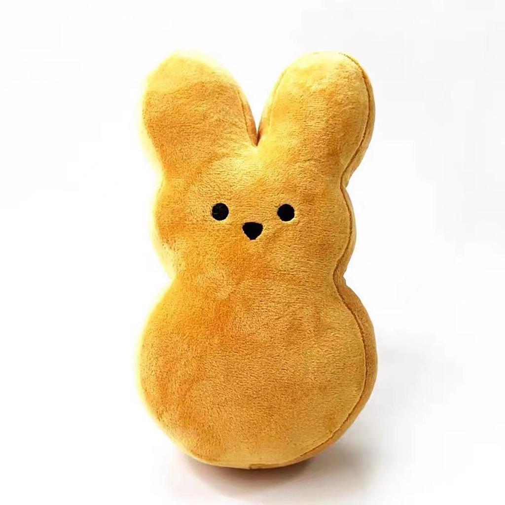 Easter Bunny Plush Toy - Cute Colorful Rabbit Ornament for Home Decoration & Festival Gift