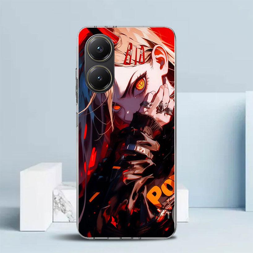 C-Chainsaw Mans Power Phone Case For Xiaomi Poco F7 Ultra X5 X6 X7 Pro M7 Redmi 15C 15 13C 13 12C 12 10C 10 10A 9 9C 9A 9T Cover