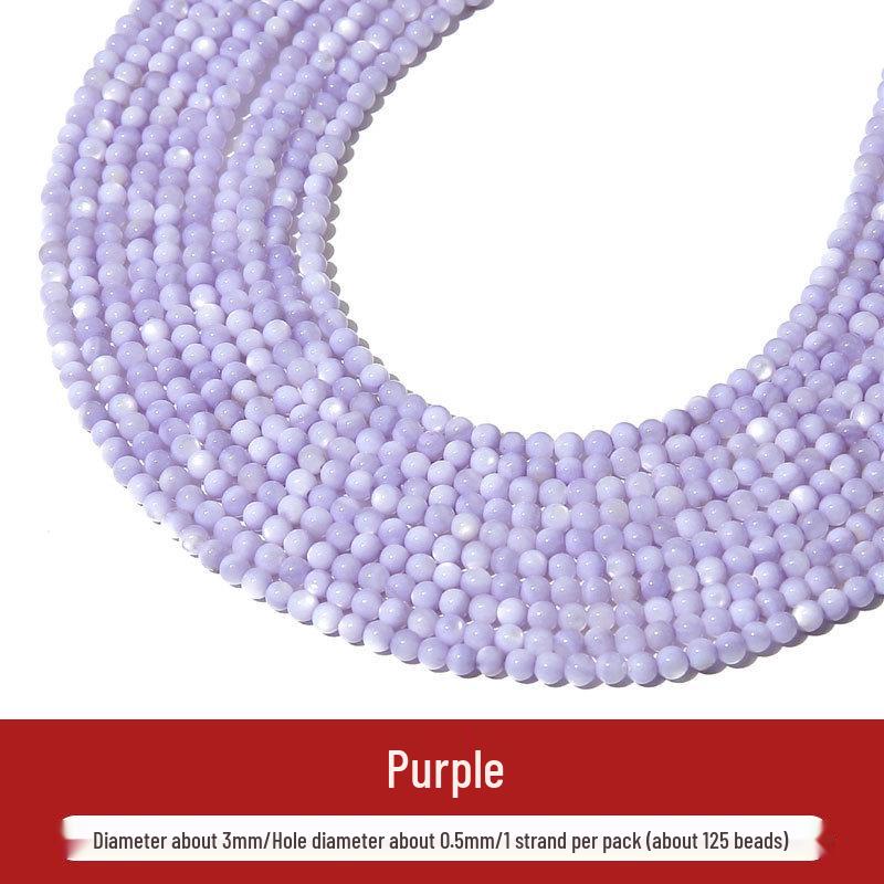 

Браслет из пресноводных ракушек пастельных цветов, круглые бусины, сделай сам, ожерелье, ювелирные аксессуары