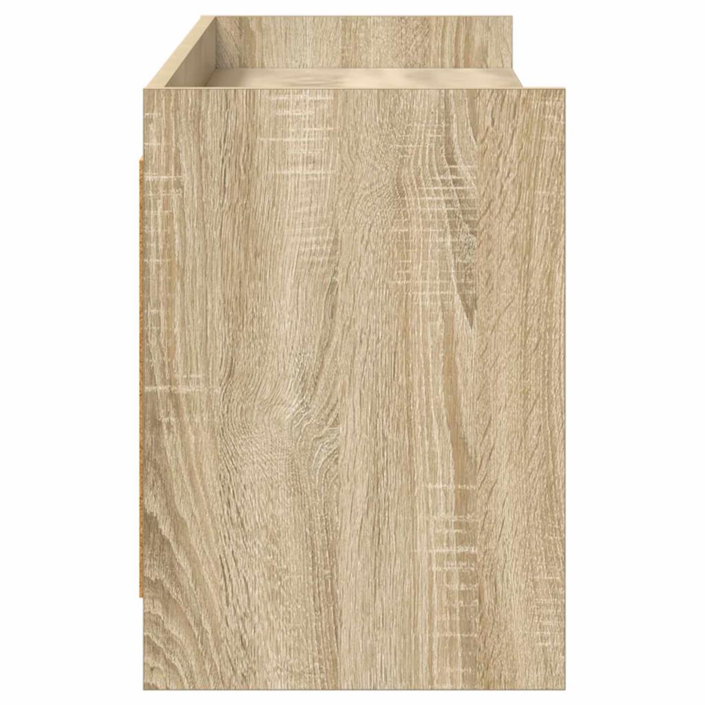 TV Stand 168 x 33 x 47 cm Sonoma Oak Particleboard