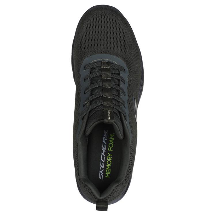 Skechers Comfortable Durable Low-Top Casual Shoes Men sneakers Green Black 232963-OLBK