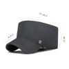 Spring Autumn Outdoor Flat Top Cap Middle-Aged and Elderly Sun Hat Solid Color Cap