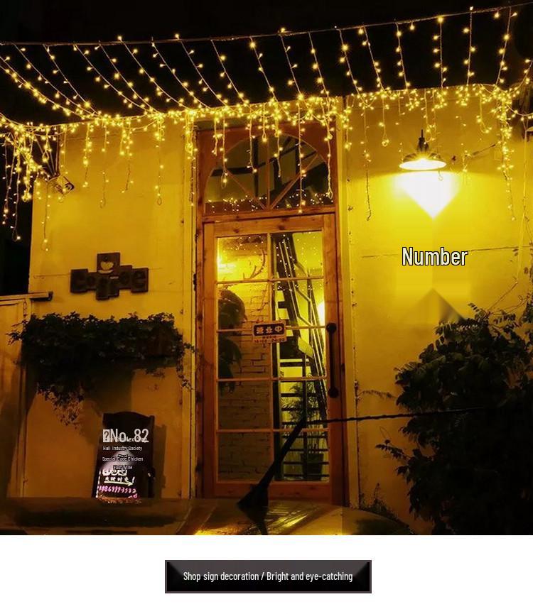 LED String Lights - Low Voltage Dark Green Wire, Christmas Tree Lights, Multicolor Starry Sky, US/EU/UK Specs