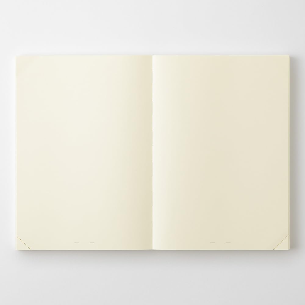 DESIGNPHIL Midori MD Notebook - Blank 1 Day 1 Page, No Lines, B6 Size, 15389006