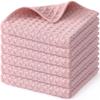 Olanly Kitchen Towels Premium Microfiber Waffle Weave Kitchen Cleaning Rags Ultra Absorbent Dish Towel Reusable Daily Dish Cloth