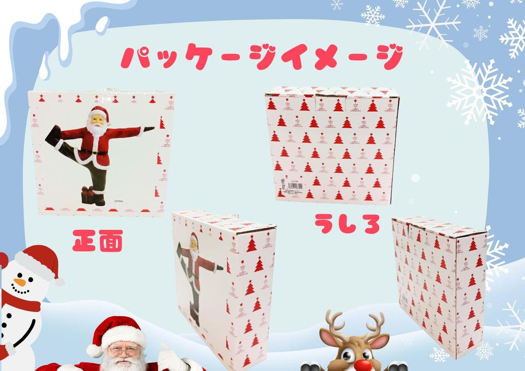 Hakodate Christmas Factory Yoga Santa J