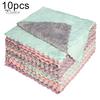 Home Kitchen Thicken Water Absorbent Coral Velvet Cleaning Dish Cloth Towel 10Pcs