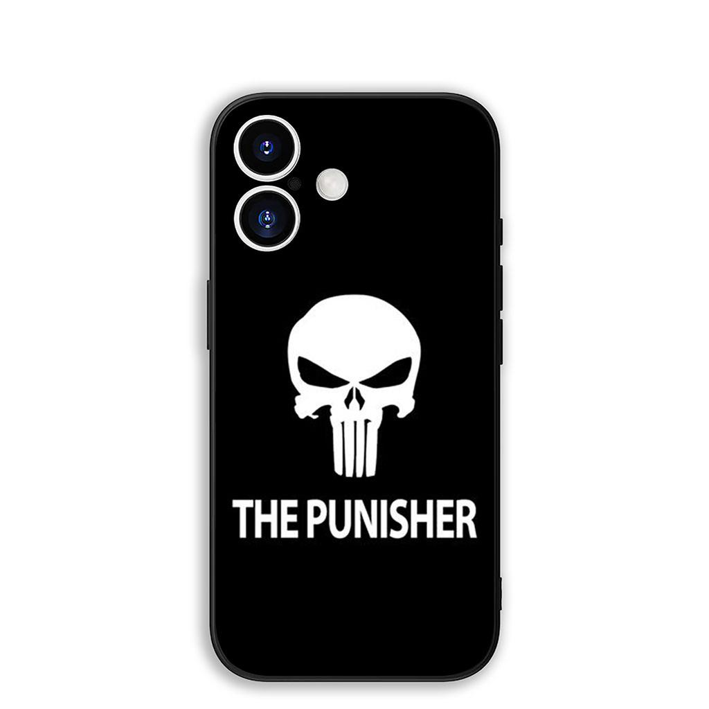 Cover for Motorola Moto Edge 50 30 One Fusion 40 neo Ultra Pro 20 Lite G50 G85 G84 E15 E14 Phone Case The Marvel Punisher Skull