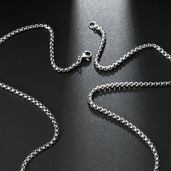 Pendant Necklace Hip Hop Decorative Handmade Adjustable All Match Jewelry Gift Stainless Steel