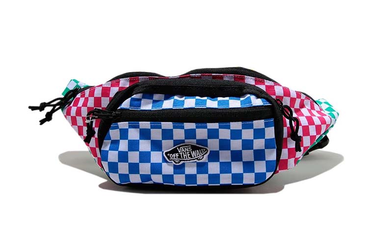 Vans Полиэстеровая поясная сумка Нагрудная сумка Обычная Унисекс Многоцветная VN0A47QEZL1