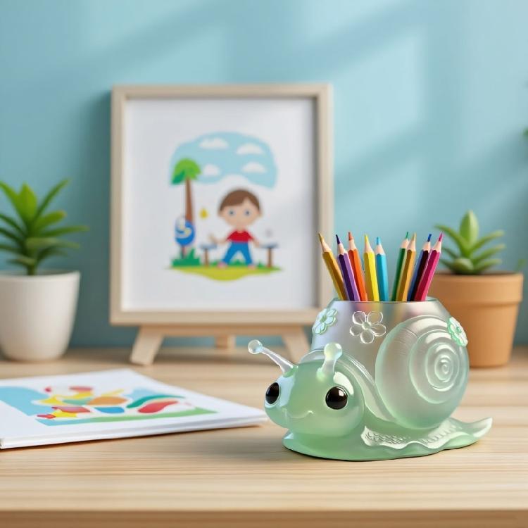 Silikon-Schneckenförmige Form für Harzkunst Beton Schmuckbehälterherstellung Und Dekorative Sukkulentenpflanzer Design