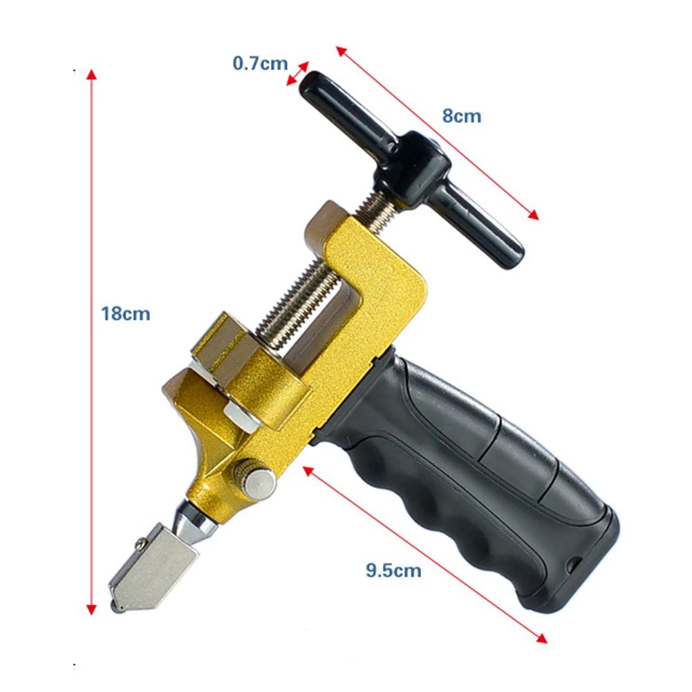 Tile Cutter Diamond Glass Cutter Professional Floor Cutter Tile Floor Roller Knife Roller Handheld Scraper Construction Tool