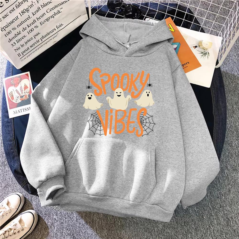 Horror Atmosphere Hoodie Winter Long Sleeve Hoodie Women's Sportswear Harajuku Cartoon Unisex Hoodie