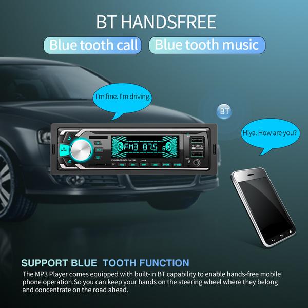 Bluetooth V3.0 Teypleri auto Stereo Autoradio car radio 1din 12V In-dash 1 Din FM Aux SD USB MP3 Car audio Player