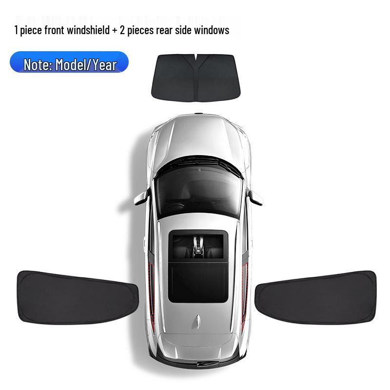 E18 Car Sunshade Blackout Curtains for Heat Insulation & Privacy