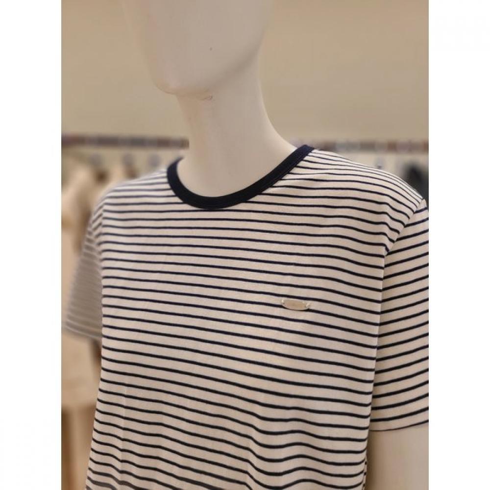 Cc Collect. Stripe Round Neck Tee C262psm133