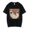 Anime Tartaglia Face Meme T-Shirt for Men, Fashion Tee, Short Sleeve Genshin Impact Game T-Shirt, O-Neck Top for Women, T-Shirt, Camiseta