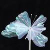 Silk Artificial Butterfly Flowers Colorful 50cm Flower Head Background Fake Flowers Artificial Flowers Large Butterfly