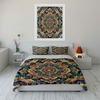 "Mandala Decorative Art Set" Soft Skin-Friendly Bedding Set Includes 1 Duvet Cover And 2 Pillowcase Gift