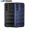 KEYSION Shockproof Case for Samsung A57 5G A37 A17 4G 5G Soft Silicone Anti-skid Phone Back Cover for Galaxy A17 A37 A57 5G