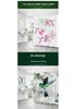 Floral & Bird Print Waterproof Mildew-Proof Shower Curtain for Bathing Areas