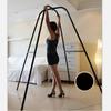 VaHppy Swing + Stand Έπιπλα Sex 1,97*1,66M 16,5KG από ανοξείδωτο ατσάλι ανθεκτικό σε πολλαπλές θέσεις σεξ Ράφι swing SM BDSM