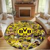 Borussia DortmundBVB Drukāts Apaļš Paklājs, Mazgājams Grīdas Paklājs, Priekšnama, Kopmītnes, Veļas Mazgātavas, Biroja, Darba Telpas, Mājas Dekoram, Dzimšanas Dienas, Ziemassvētku Dāvana