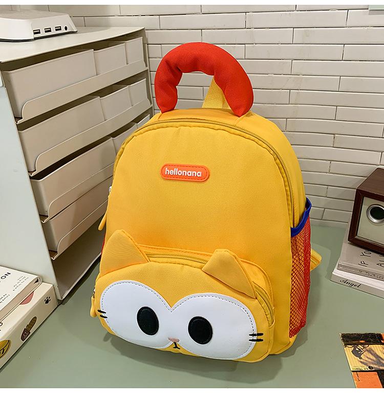 Cartoon Shape Children's Backpack New Removable Panda Owl Kindergarten Cute Boys and Girls School Bag