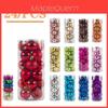 Christmas Ball Decorations Set With Plastic Ornaments For Holiday Tree Festive Decor