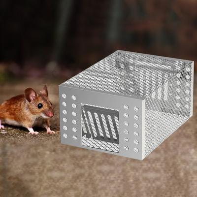 Automatic Continuous Mouse Trap Reusable Rat Trap Household Indoor Rodent Tool Ultra-Thin Lightweight High Sensitivity Safe Sliding Door Easy
