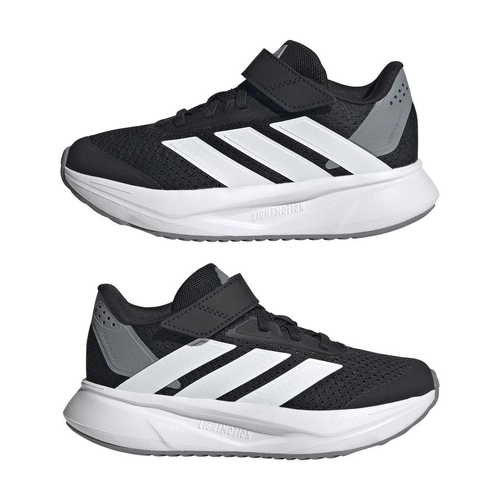 Sneakers Duramo SL2 EL C for Boys and Girls NKR87 Core cm [Adidas] Kids' 17-21.5cm Black/Footwear White/Grey (IH3597) 20.5