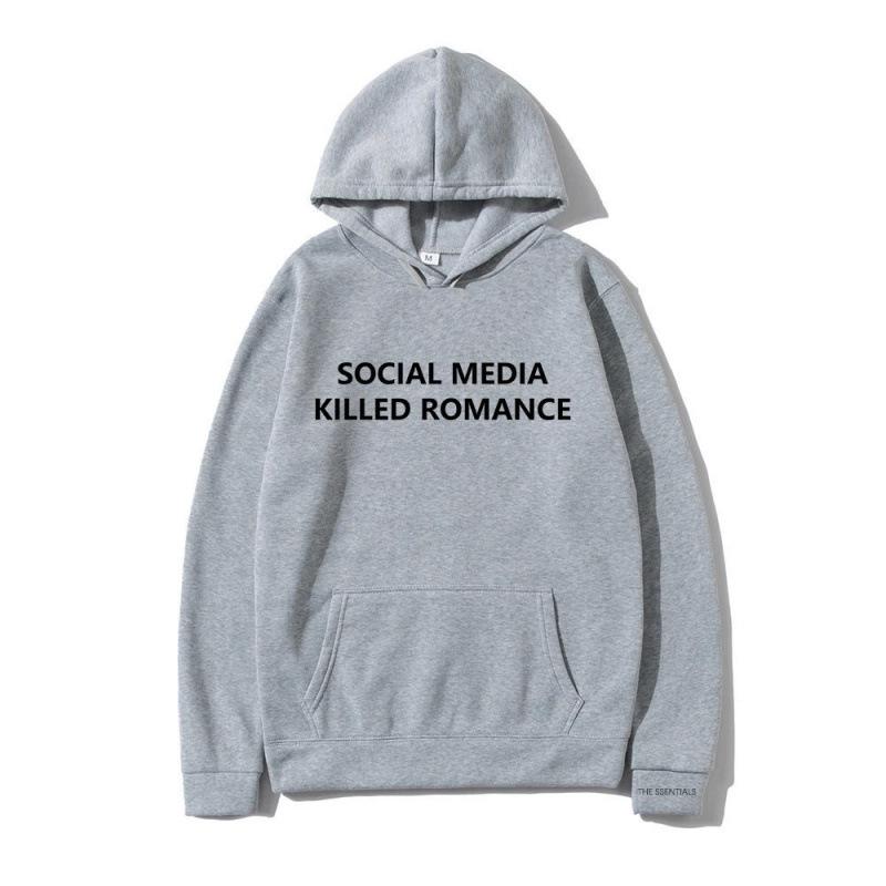 Letter Print Graphic Printing Sweatshirts for Fans Casual Long Sleeve Men/Women Clothing