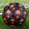 FOOTBALL Club Barcelona Print Size 5 Soccer Ball, Standard Match Football for Sports Game and Team Practice, Ideal Gift for Soccer Fans