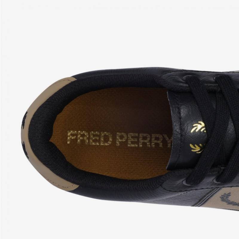 Fred Perry Men S SneakerS Leather Branded Webbing B721