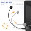 Cubilux USB A Gooseneck Unidirectional USB External Mini Boom Compatible with Video Microphone for Laptops and Desktop 30cm Microphone, Microphone,